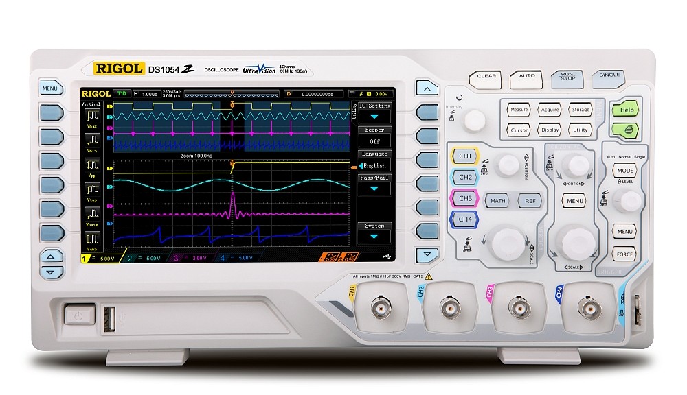 oscilloscope rigol ds1054z