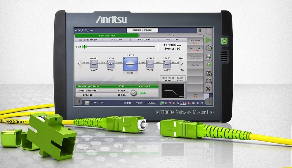 Analyseur Anritsu MT1000A OTDR