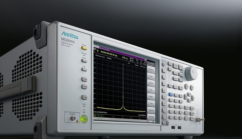 Analyseur de spectre et signaux Anritsu MS2840A