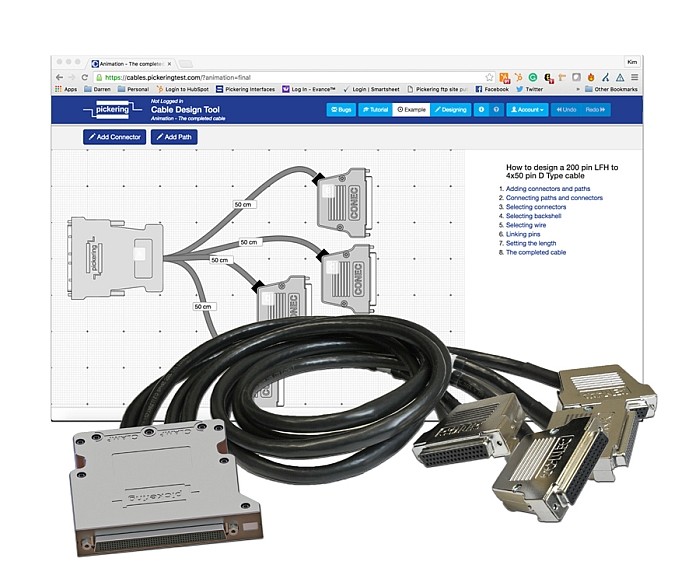 Outil de conception de câble de test CableDesignTool de Pickering