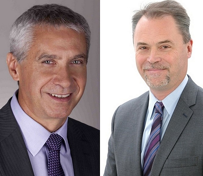 Guy Séné et Mark Wallace, Keysight