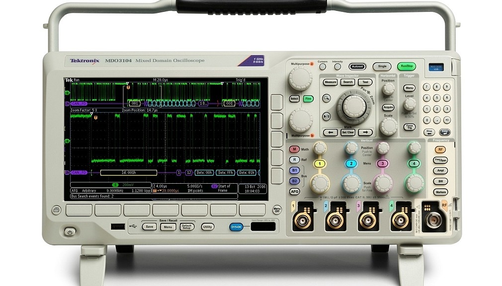 Analyse de protocole CAN FD pour oscilloscopes MDO3000 et MDO4000C de Tektronix