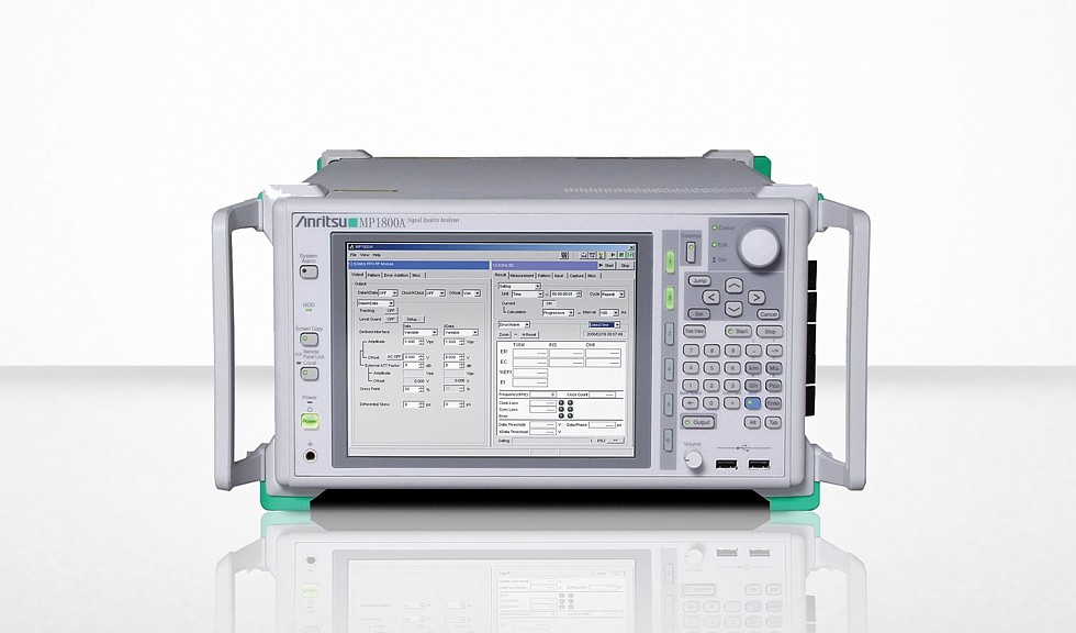 Analyseur de qualité du signal MP1800A d'Anristu