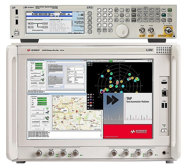 Test de conformité eCall E6950A de Keysight