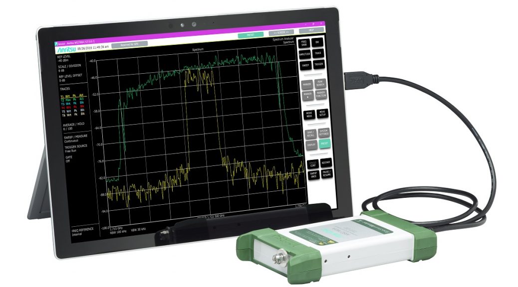 Analyseurs de spectre compacts Spectrum Master MS2760A d'Anritsu