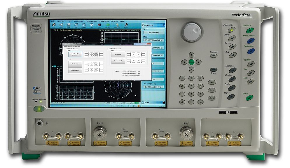 Option UFX pour les analyseurs de réseaux vectoriels VectorStar d'Anritsu