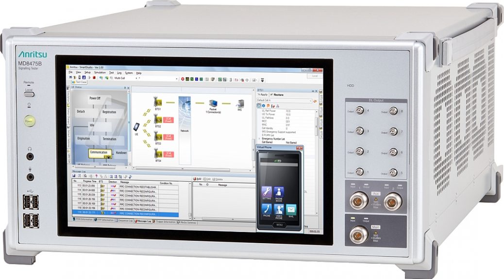 Simulateur de station de base MD8475B d'Anritsu