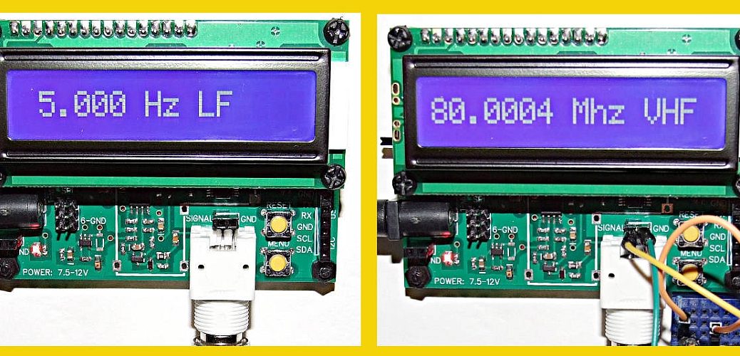 Carte fréquencemètre compatible Arduino de Panduino