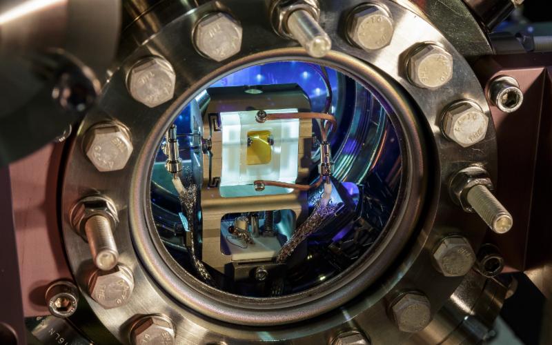 Le piège à ions de l'Institut d'optique quantique et d'information quantique de l'Université d'Innsbruck, en Autriche