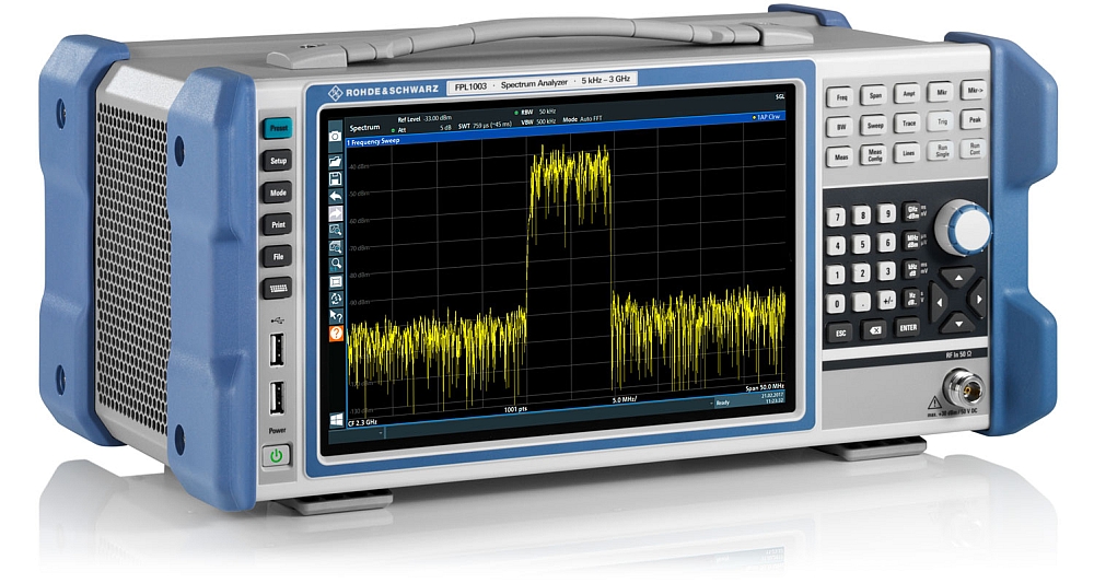 Analyseur de spectre R&S FPL1000 de Rohde & Schwarz