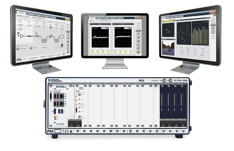 Plate-forme PXI RP-6500 d’Averna pour l’enregistrement et la lecture pour les applications GNSS