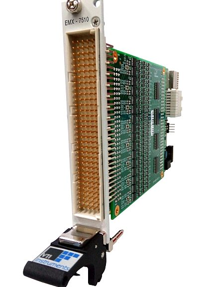 Modules d’E/S numériques au format PXI Express de la série EMX-75XX de VTI Instruments