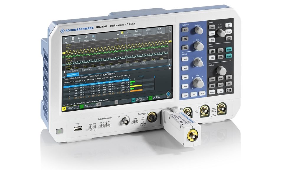 Adaptateur R&S RT-Z2T de Rohde & Schwarz pour les sondes oscilloscopes de Tektronix