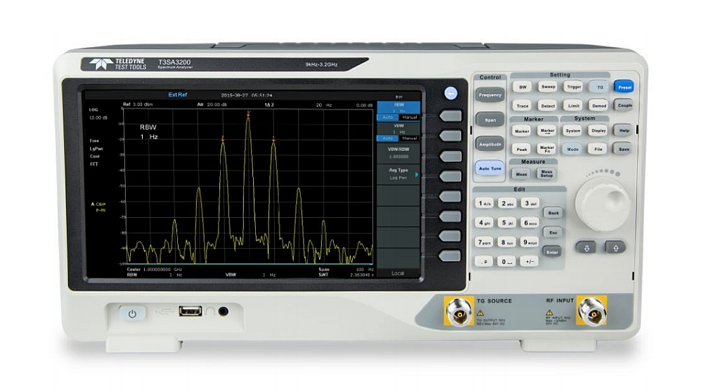 Analyseurs de spectre T3SA3000 de Teledyne Test Tools.