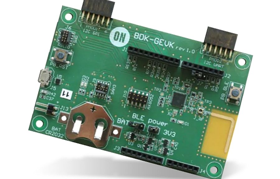 Kit IoT Bluetooth Low Energy (B-IDK) de On Semiconductor.