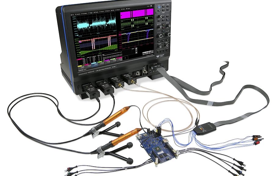 Oscilloscope WaveRunner 9000 de Teledyne LeCroy.