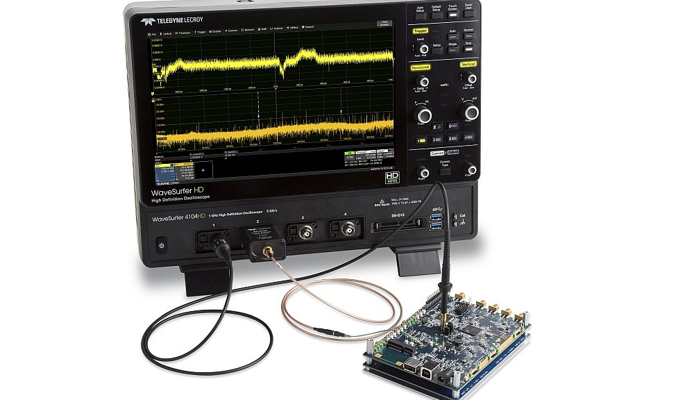 Oscilloscope 12 bit WaveSurfer 4000HD de Teledyne LeCroy.