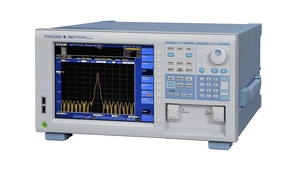 Analyseur de spectre optique AQ6377 de Yokogawa.