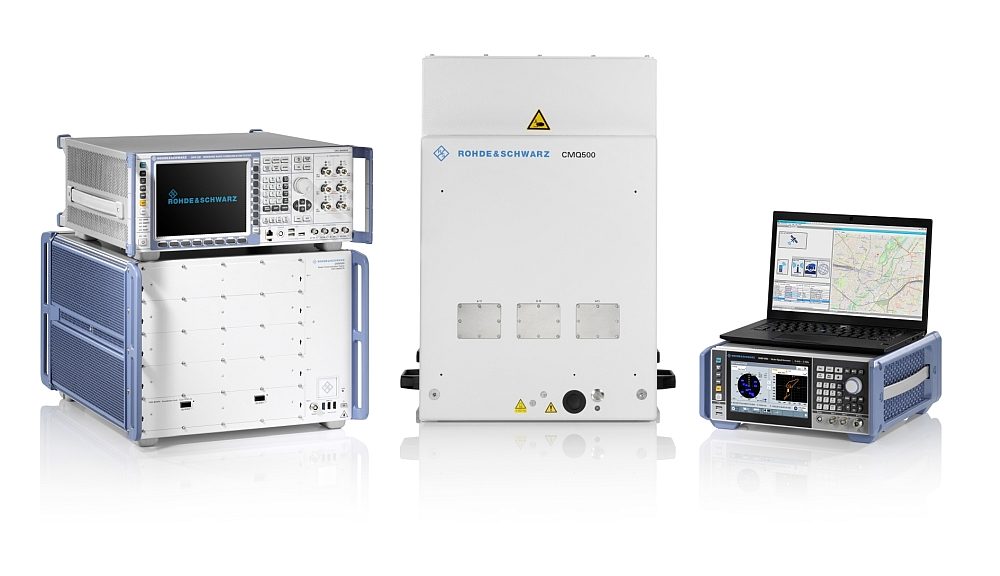 Système de test de téléphonie mobile TS-LBS de Rohde & Schwarz