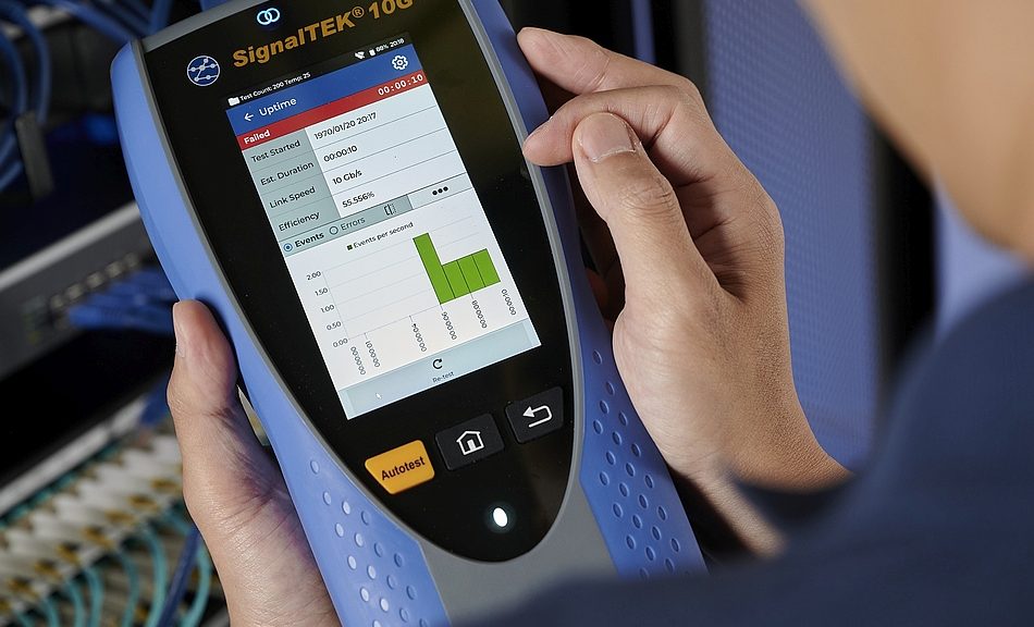 testeur Ethernet SignalTek 10G de Ideal Networks