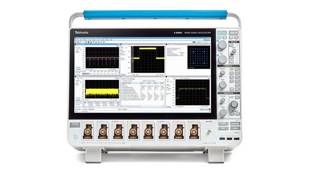 Logiciel d'analyse SignalVu 5G NR pour oscilloscopes Tektronix MSO 6 Series B.
