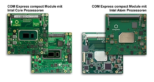 Modules COM Express Compact et Basic de congatec