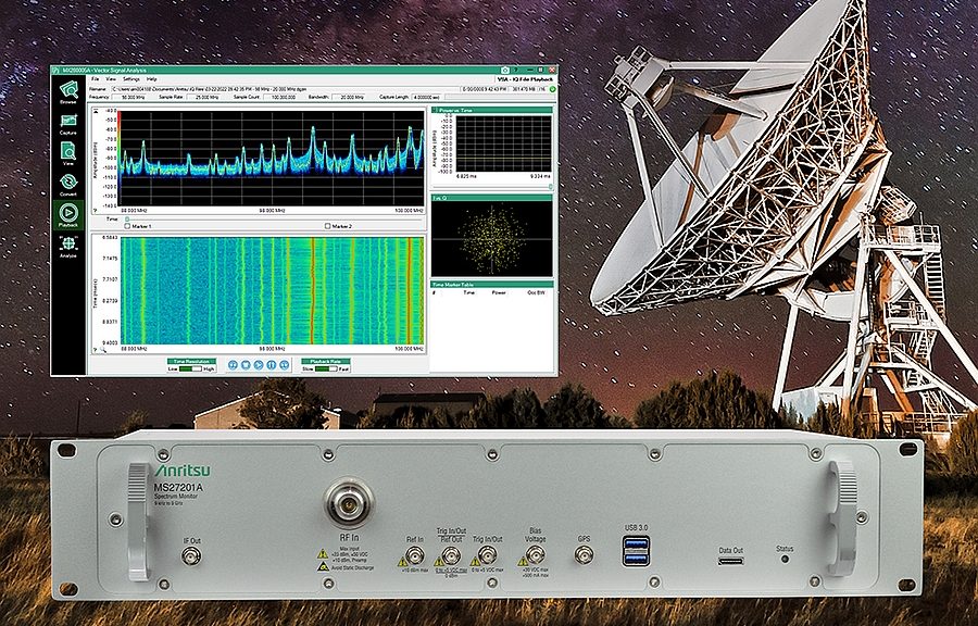 Logiciel d'analyse de signaux vectoriels IQ Signal Master MX280005A de Anritsu