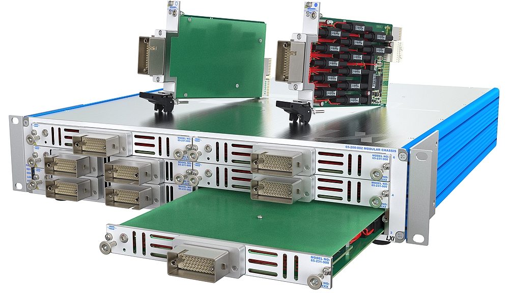 modules de commutation des gammes PXI 4x-323 et LXI 65-23x de Pickering Interfaces