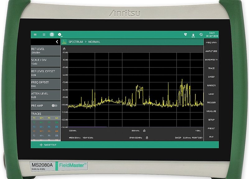 Analyseur de spectre portable MS2080A Field Master d'Anritsu