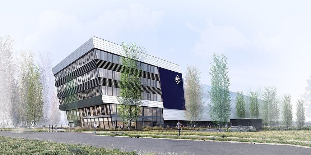 Futur centre de technologie et de production de Rohde & Schwarz à Memmingen.