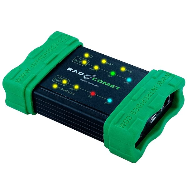 Interface multi-rôle pour réseau 10BASE-T1S de la série RAD-Comet de Intrepid Control Systems