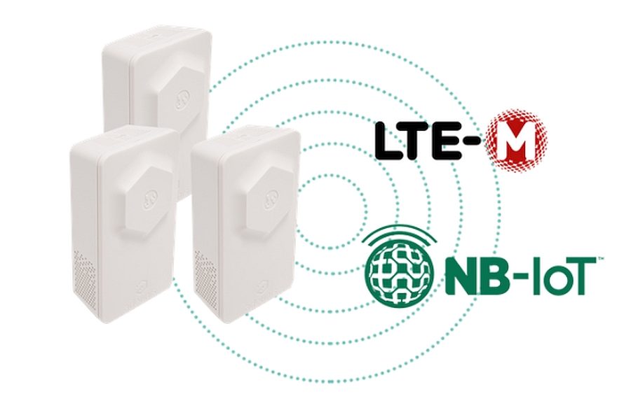Capteurs COMFORT et COMFORT SERENITY d’Adeunis communicant sur les réseaux NB-IoT ou LTE-M.