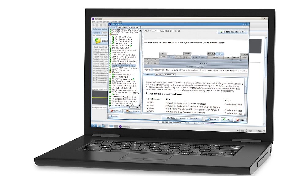 Logiciel Defensics pour le test fuzz de Synopsys