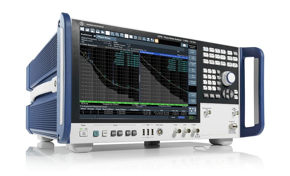 L'analyseur de bruit de phase et de test de VCO de la gamme R&S FSPN50 de Rohde & Schwarz