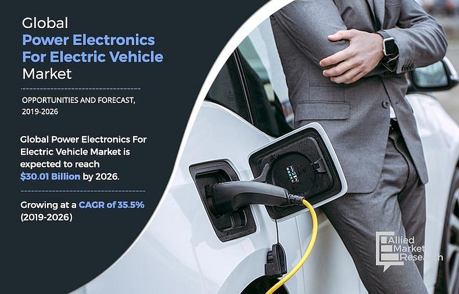 Etude du marché de l'électronique de puissance pour les véhicules électriques jusqu’en 2026.