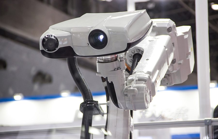 Système de vision embarqué à un robot.