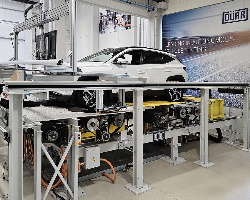 Dürr and Rohde & Schwarz create a test bench for driving assistance systems • Actutem