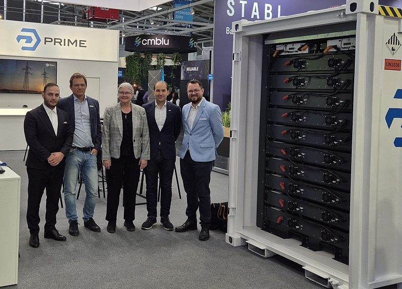 Système de stockage d’énergie par batterie (BESS) de Prime Batteries