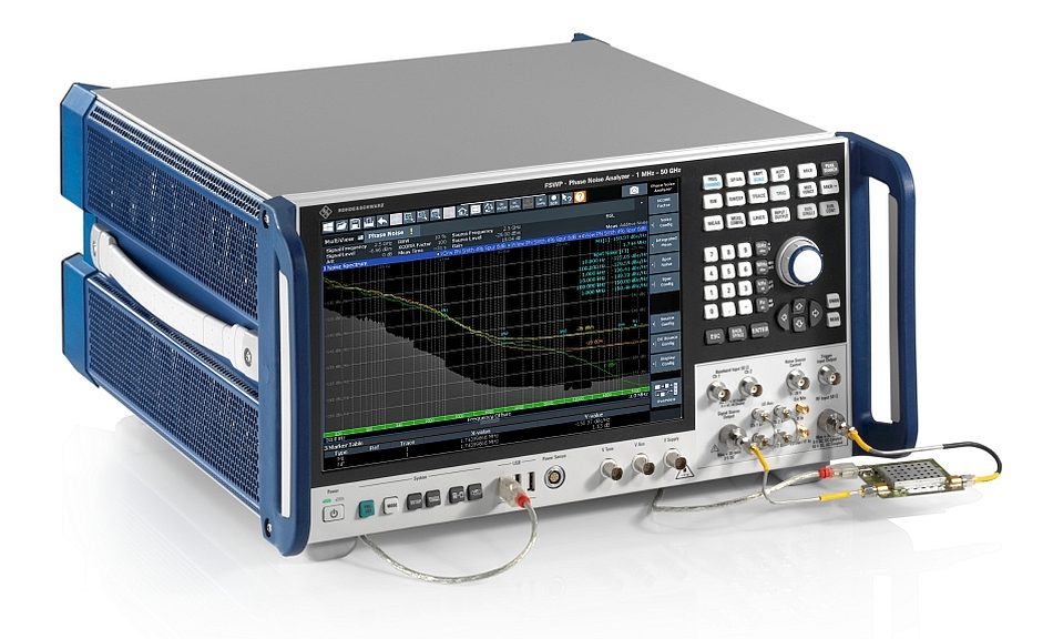 analyseur de bruit de phase et testeur de VCO de la gamme R&S FSWP de Rohde & Schwarz