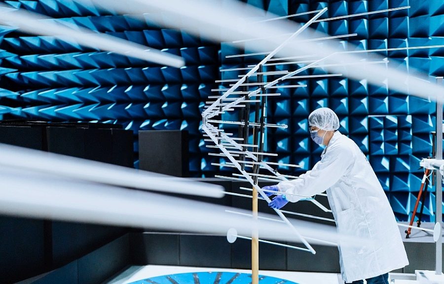 Mesures CEM et d'antenne dans une chambre d’essais