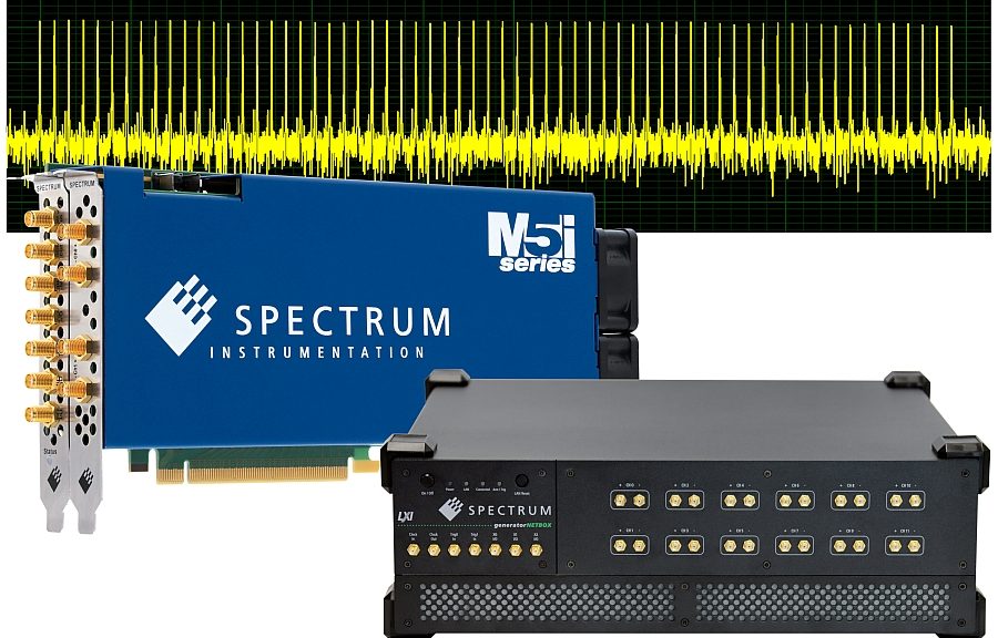 Générateurs de formes d'ondes arbitraires (AWG) de la série phare 63xx de Spectrum Instrumentation