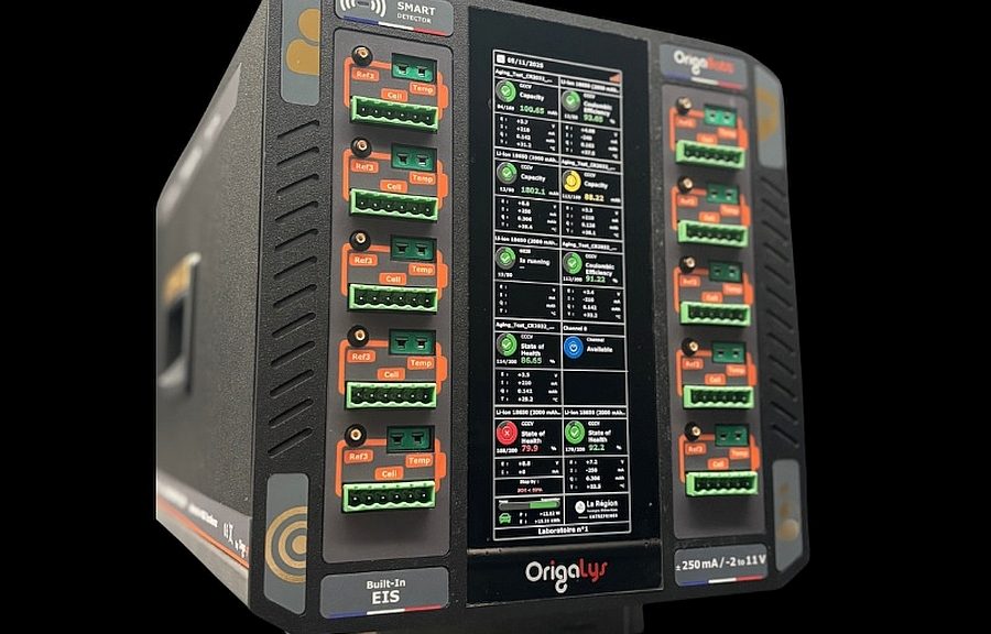 cycleur de batterie OrigaBatt de OrigaLys ElectroChem