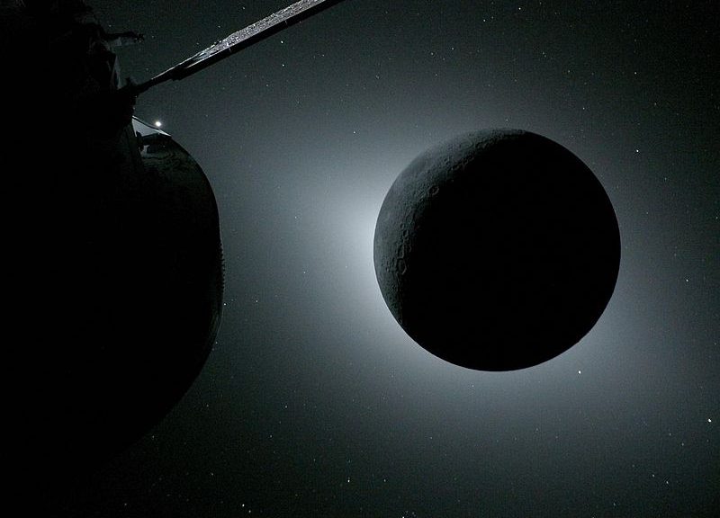 Lune photographiée par le vaisseau spatial Orion de la NASA dans le cadre de la mission Artemis II