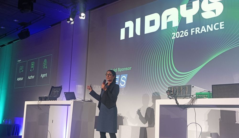 Ritu Favre, présidente de NI Emerson, à NI Days France 2026.
