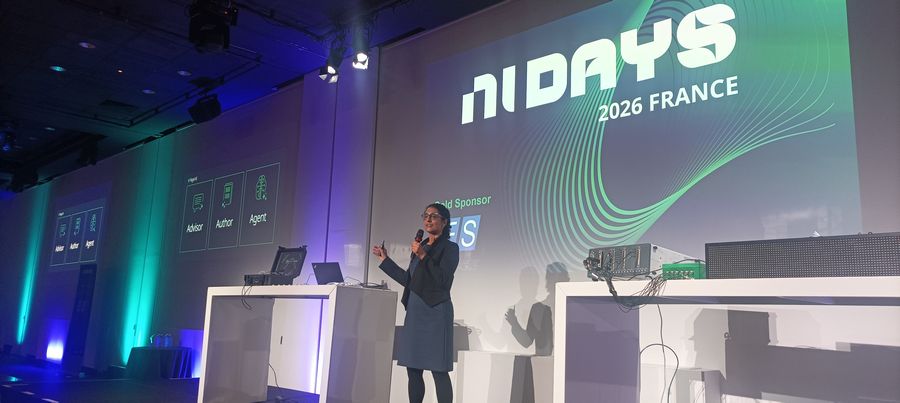 Ritu Favre, présidente de NI Emerson au keynote de NI Days 2026