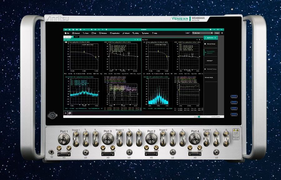 analyseur de réseaux vectoriels de la gamme Tensor de Anritsu.